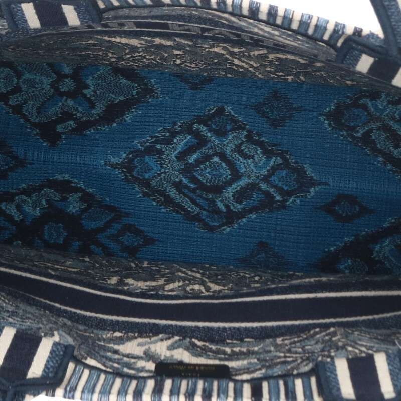 Dior BOOK TOTE Book Tote Palms Large Toile De Jouy Tote Bag Women's Large