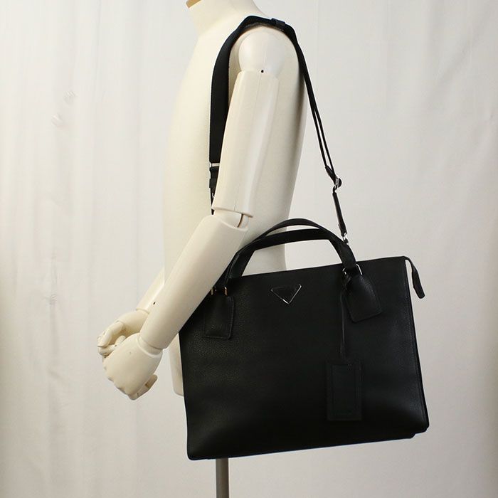 Prada 2WAY Tote Bag Pr86902 Tote Bag Leather 2WAY Tote Bag Mens