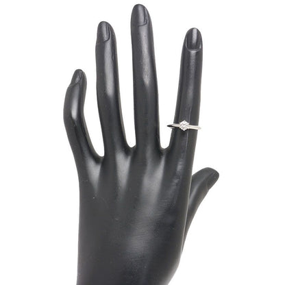 Tiffany & Co Set Diamond Ring Approx 9 Pt950 D0.35ct