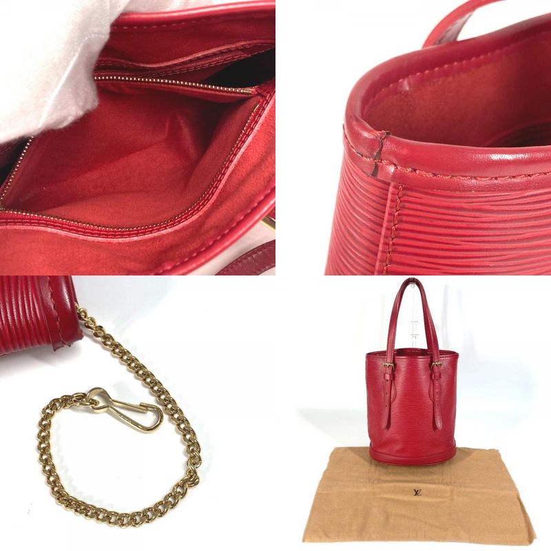 Louis Vuitton Shoulder Bag Petit Bucket PM Petit Bucket PM M5899e Epi Leather