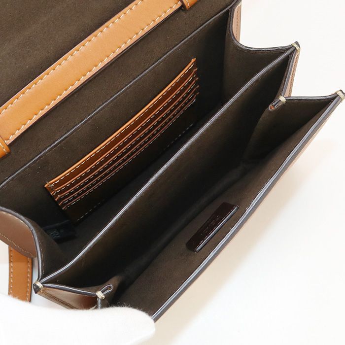 Fendi Shoulder Bag Carrigraffi Fe90591 Shoulder Bag Leather Shoulder Bag Women's