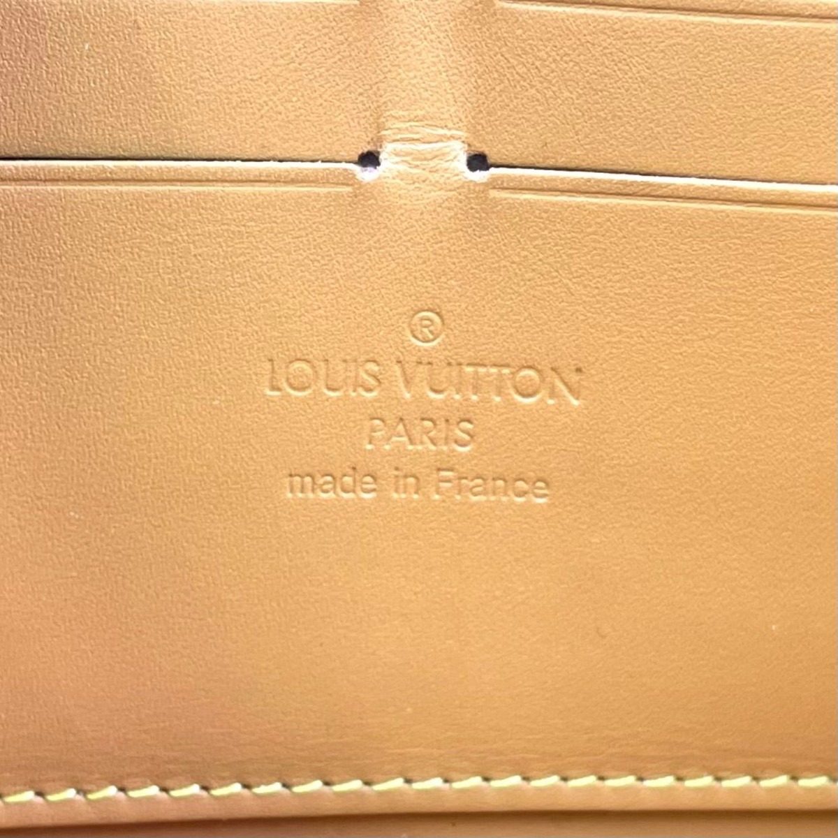 Louis Vuitton Nomad Zippy Wallet Leather Light Brown Gold — view 4