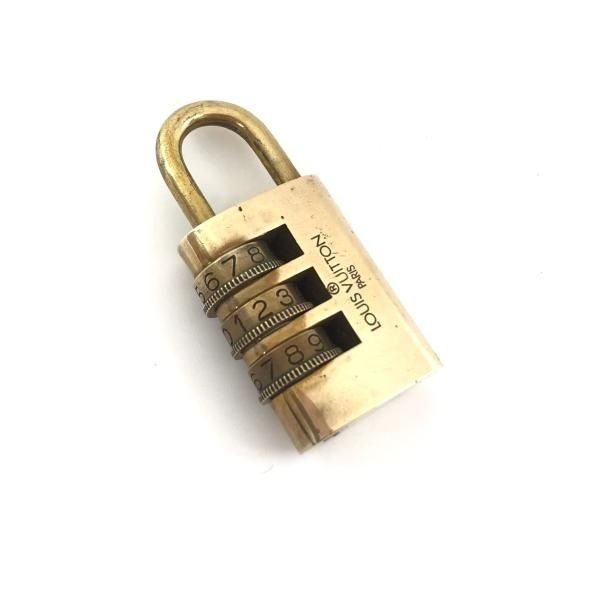 Louis Vuitton Cadena Dial Padlock Gold