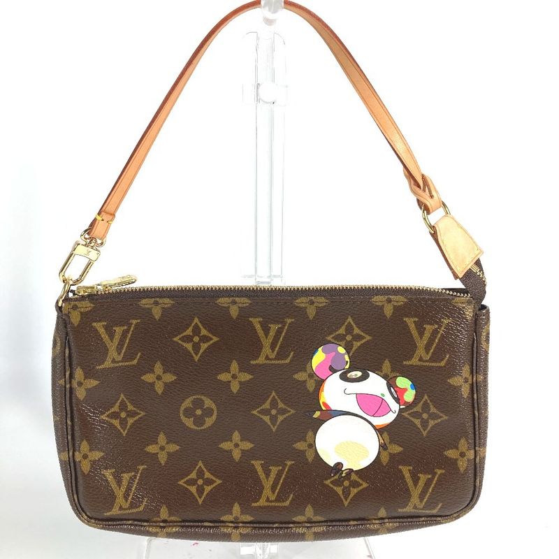 Louis Vuitton Shoulder Bag Pochette Accessoire M51981 Monogram Canvas Brown