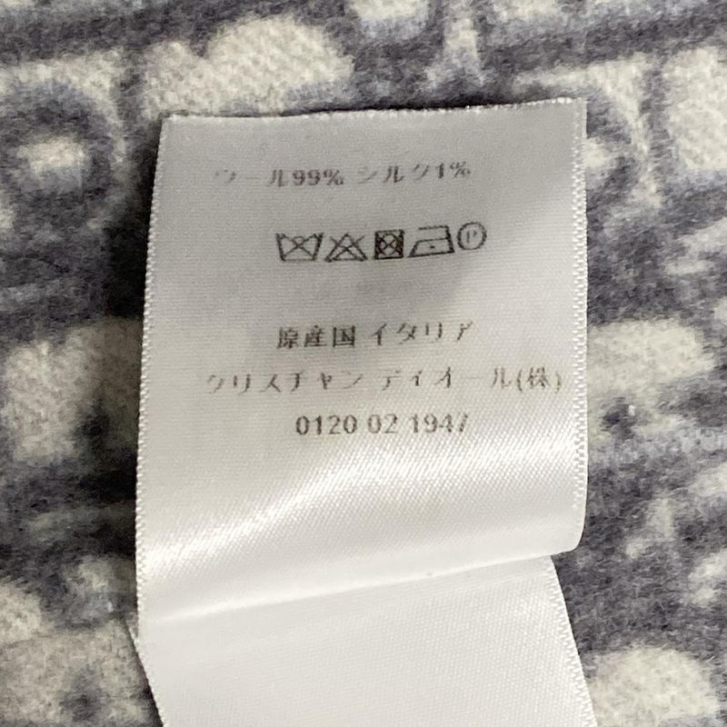 Dior/christian Dior Coat Size USA 2 Ladies - 110m32a1375 Grey Long Sleeves/winte