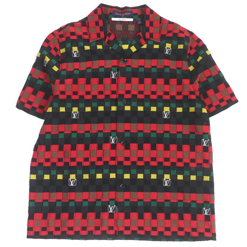 Louis Vuitton 22SS Hms87w Amen Break Damier LV Logo See-through Design Short