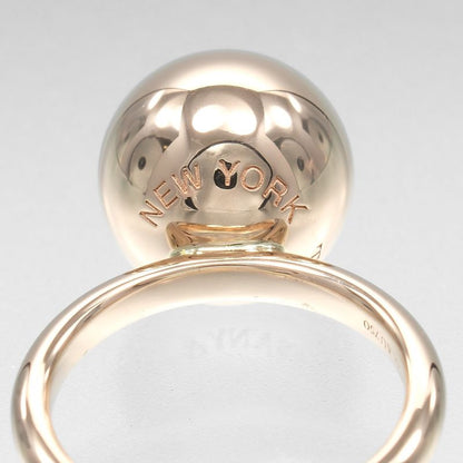 Tiffany & Co Hardware Ball 18K Pink Gold #9 Ladies 7g Ring