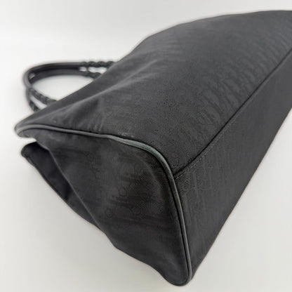 Dior Tote Black Nylon Canvas Vintage — view 10