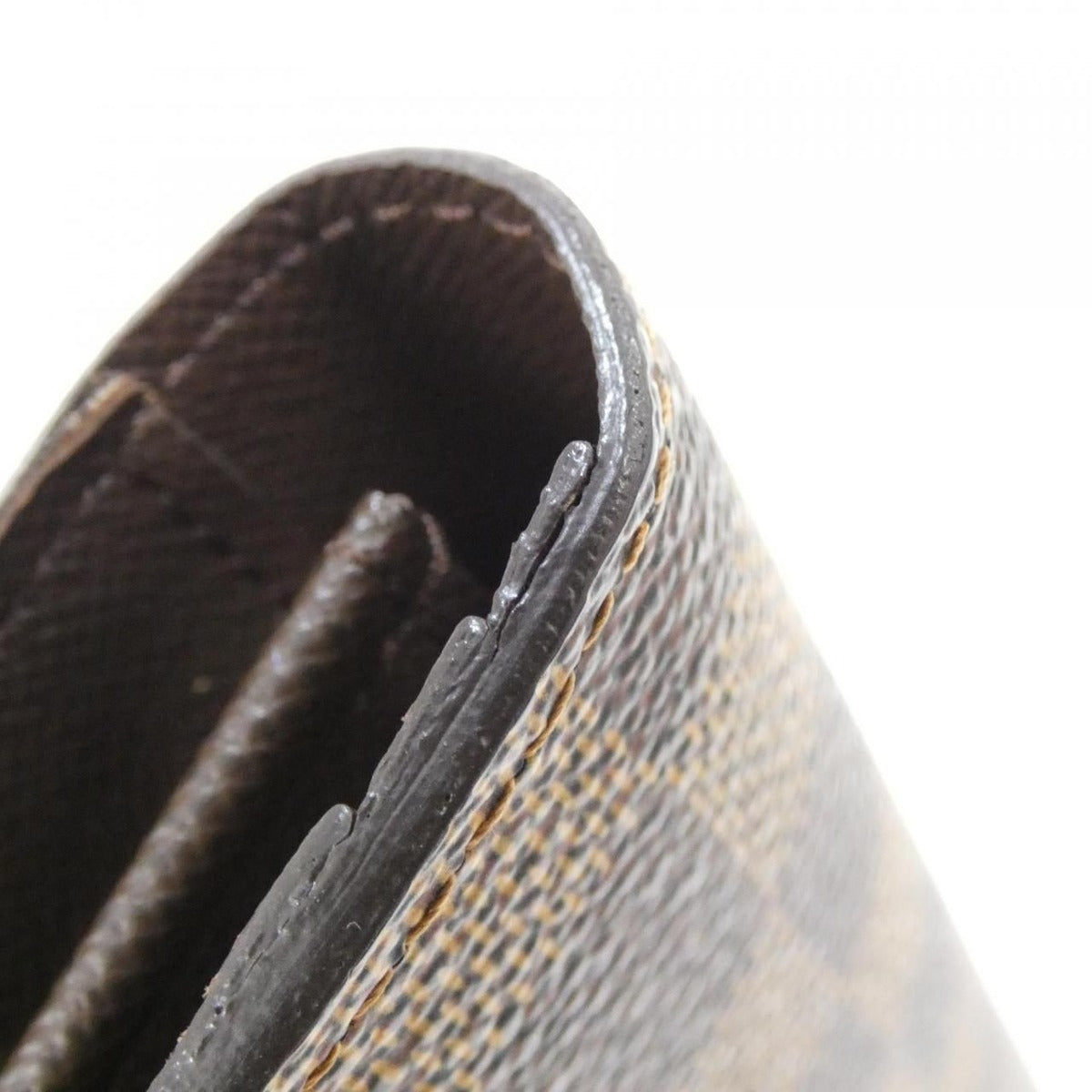 Louis Vuitton Damier Portefeuille Brother Wallet Ebene — view 2