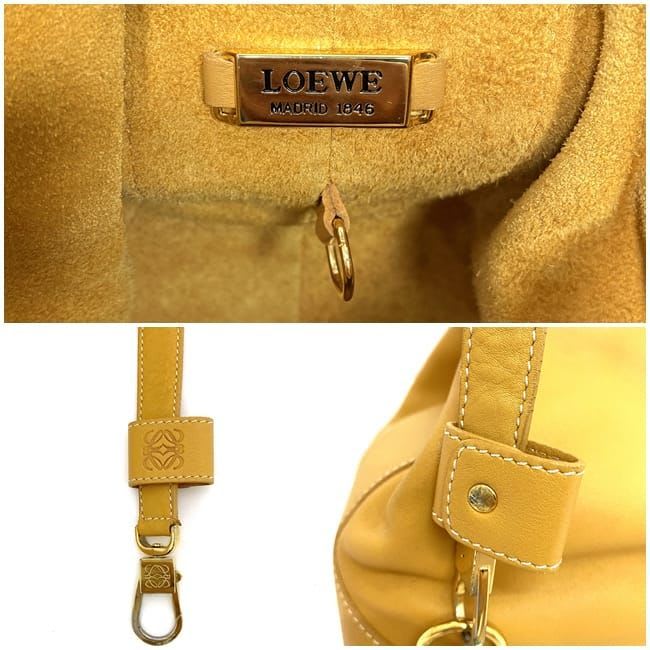 Loewe Shoulder Bag Camel Orange Anton