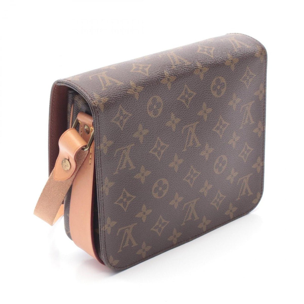 Louis Vuitton Shoulder Bag Cult Ciel MM Canvas Leather — view 2