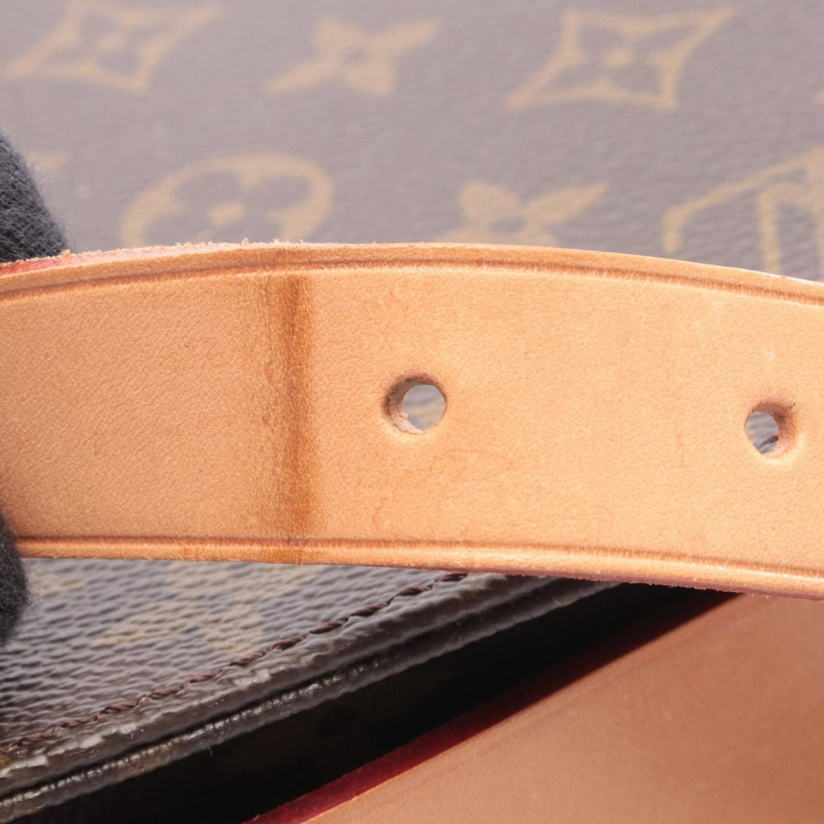 Louis Vuitton Shoulder Bag Cult Ciel MM Canvas Leather — view 9