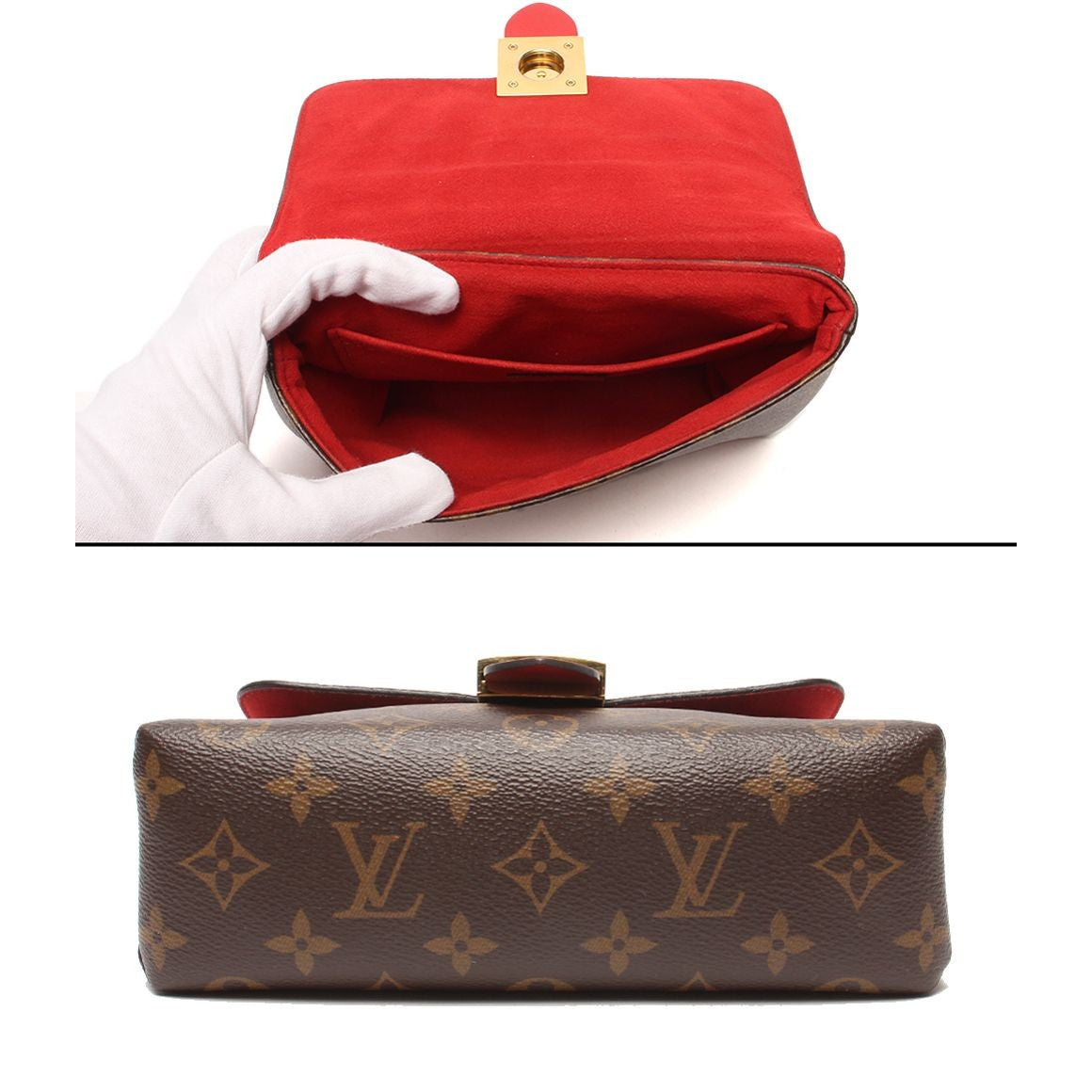 Louis Vuitton Shoulder Bag Crossbody Locky BB Monogram — view 3