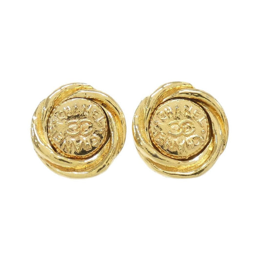 Chanel Vintage Earrings Gold
