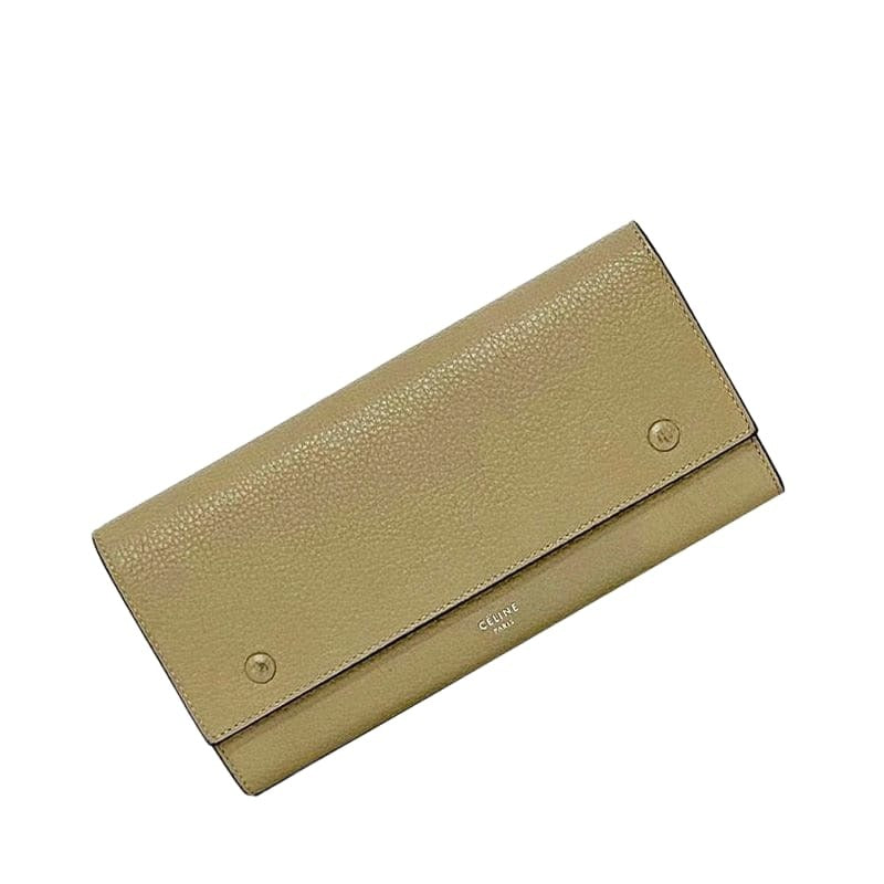 Celine Bifold Long Wallet Large Multifunction