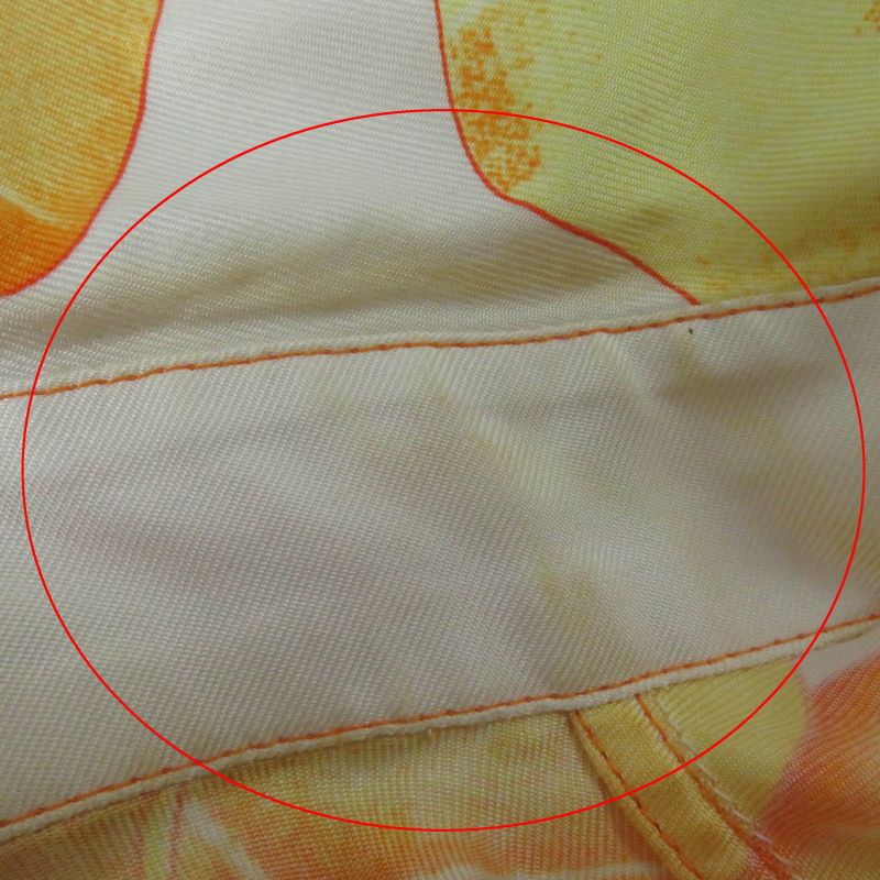 Hermes Vintage Margiela Period Les Capucines Golden Lotus Flower