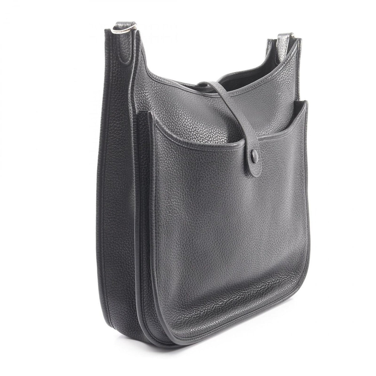 Hermes Shoulder Bag Evelyne 3 Trois GM Black — view 2