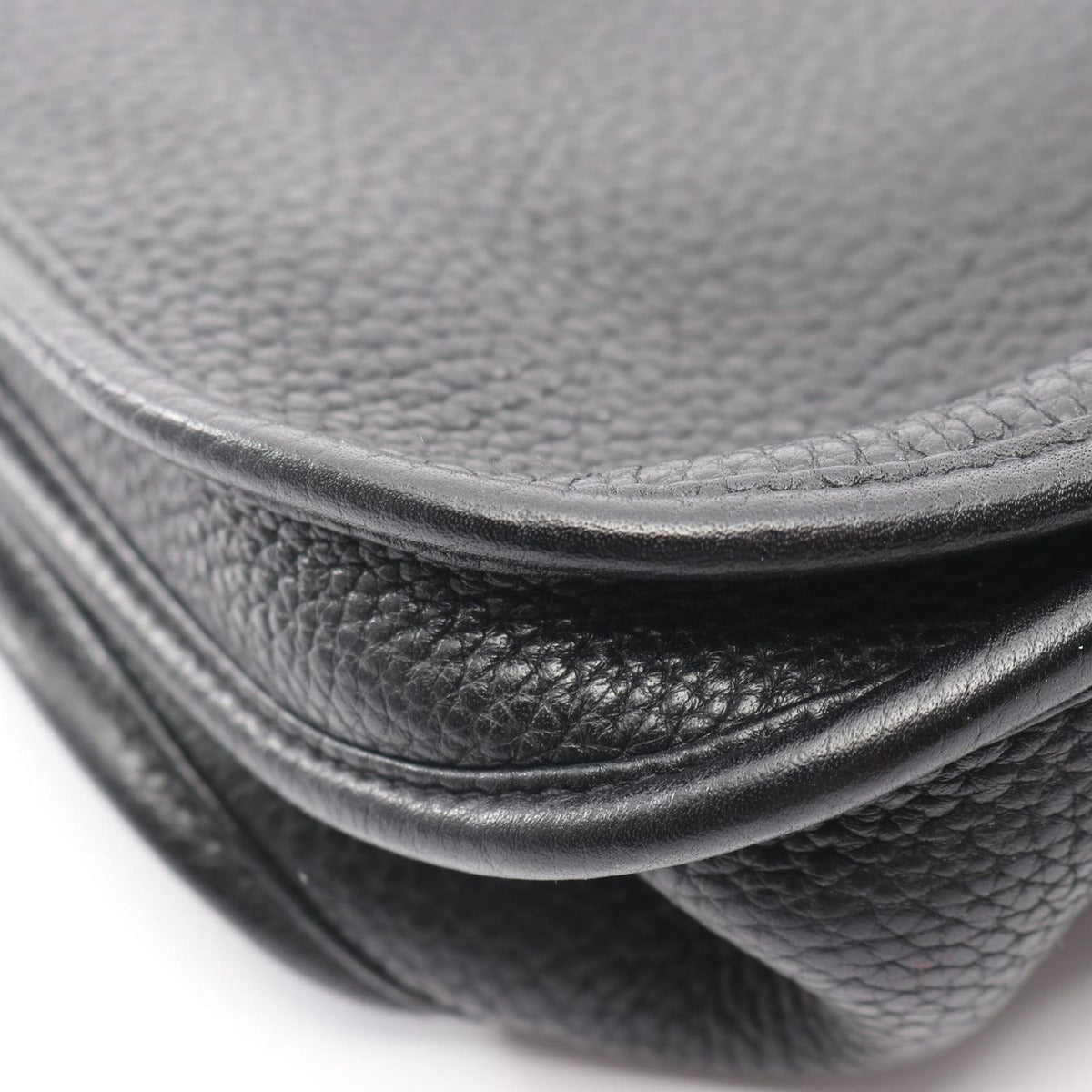Hermes Shoulder Bag Evelyne 3 Trois GM Black — view 9