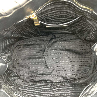 Prada Handbag Tote Shoulder Bag 2way Nylon Black Women