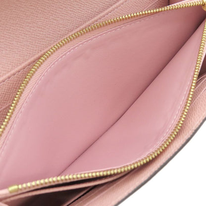 Louis Vuitton Long Wallet Portefeuille Sarah Monogram Canvas Rose Ballerine