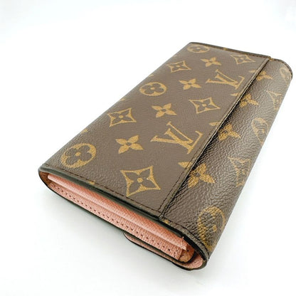 Louis Vuitton M62235 Monogram Round Zipper Portefeuille-sarah Long Wallet Louis