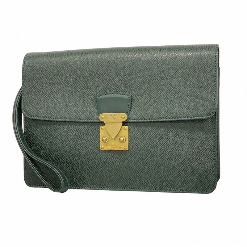 Louis Vuitton Clutch Bag Taiga Pochette Clade M30194 Epi Cear Men's