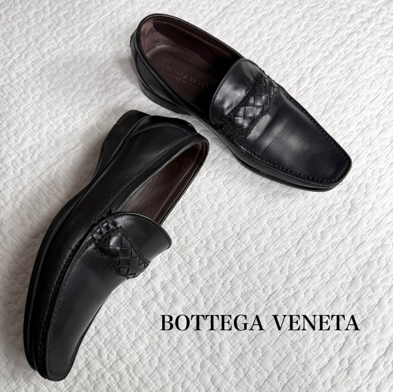 Bottega Veneta Intrecciato Leather Loafer 36 1 2 23.5cm (9.25in) Black Women