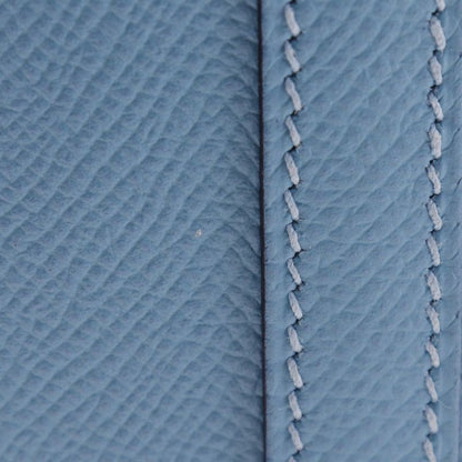 Hermes Picotin Lock MM Tresage Vaux Epson Light Blue D Women's Handbag