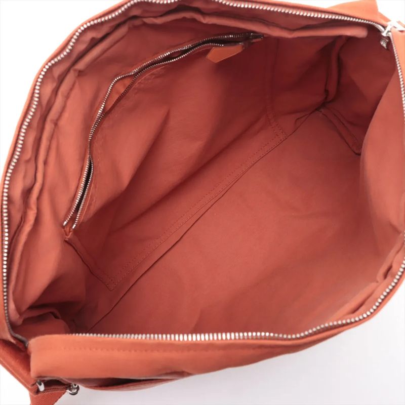 Hermes Acapulco Bassus Twirl Chevron Leather Shoulder Bag Crossbody Messenger