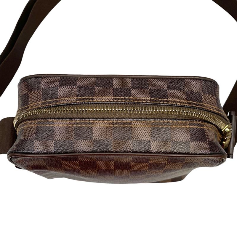 0869 Louis Vuitton Shoulder Bag Olaf PM N41442 Damier with Shoulder Main Item