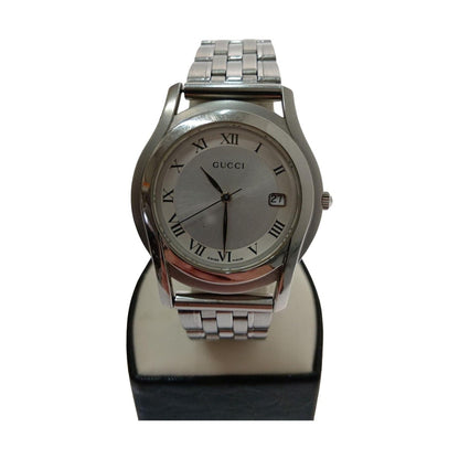 Gucci Watch Round Face Quartz Silver — view 2