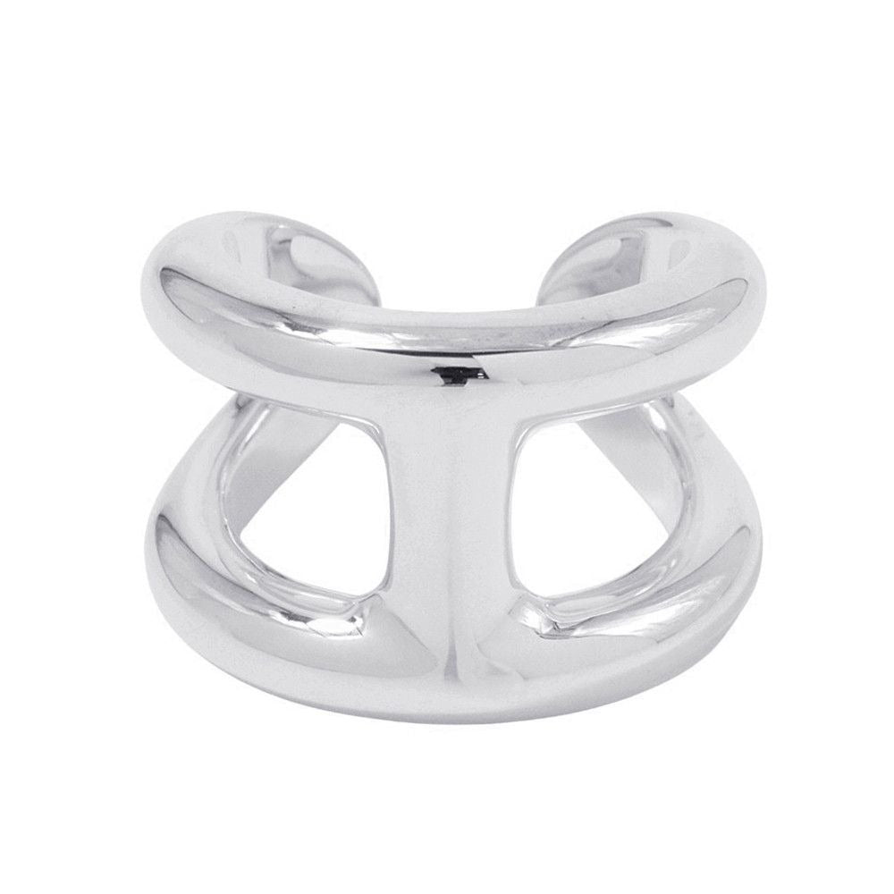 Hermes Ring Osmose GM Silver 53