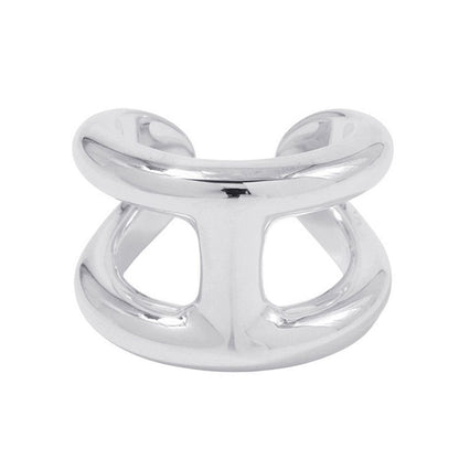 Hermes Ring Osmose GM Silver 53
