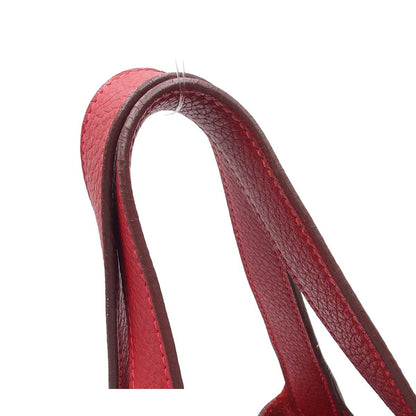 Hermes Picotin MM Rouge Vif Silver Taurillon Clemence Handbag — view 4