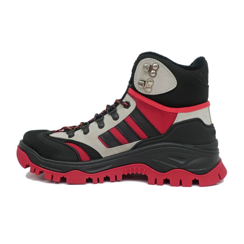 Gucci Adidas Collaboration High Cut Sneakers - 721392 Size 7 1 2 Black
