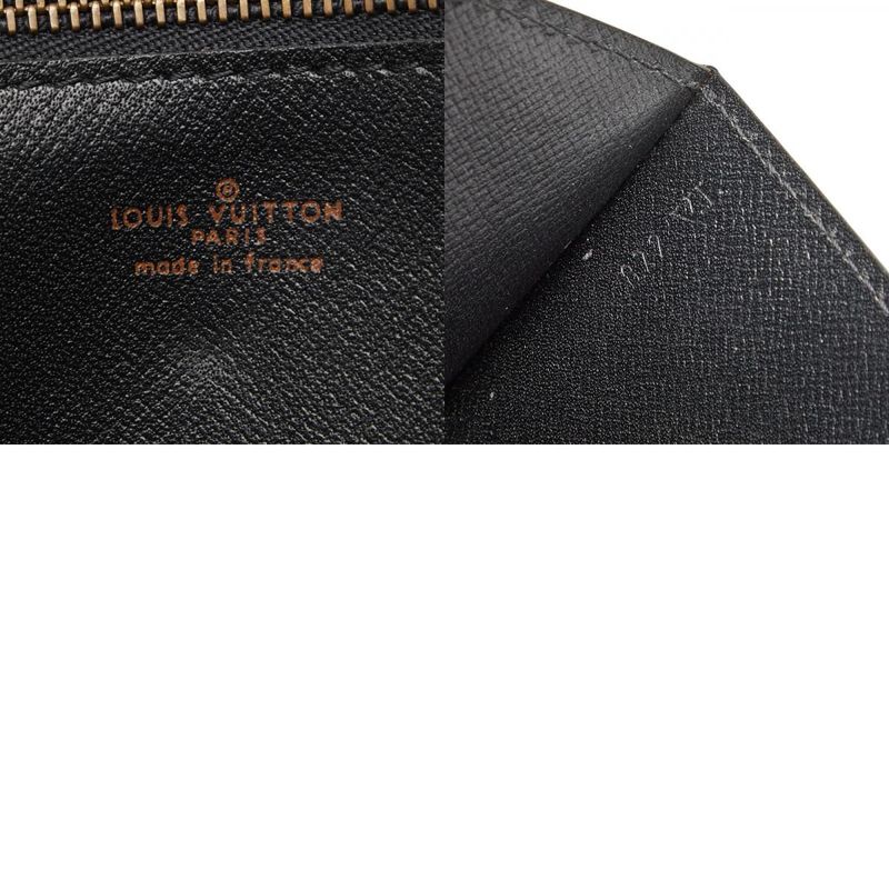 Louis Vuitton Epi Montaigne 27 Second Bag Clutch Bag M52655 Toledo Blue Leather