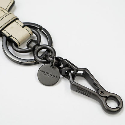 Bottega Veneta Key With Hook -ring Ivory- Leather Key Holder Accessories