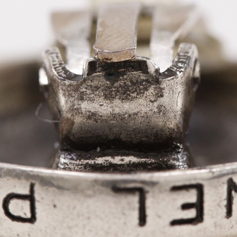 Chanel Coco Mark Metal Silver 99P Ladies 19.1g Earring