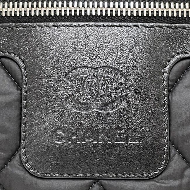 Chanel Tote Bag Coco Cocoon PM Black A48610 Excellent Condition