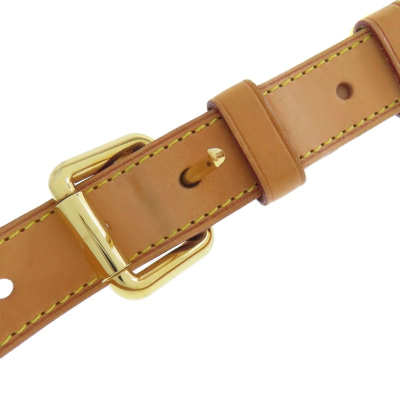 Louis Vuitton Nubuck Leather Shoulder Strap Leather Women