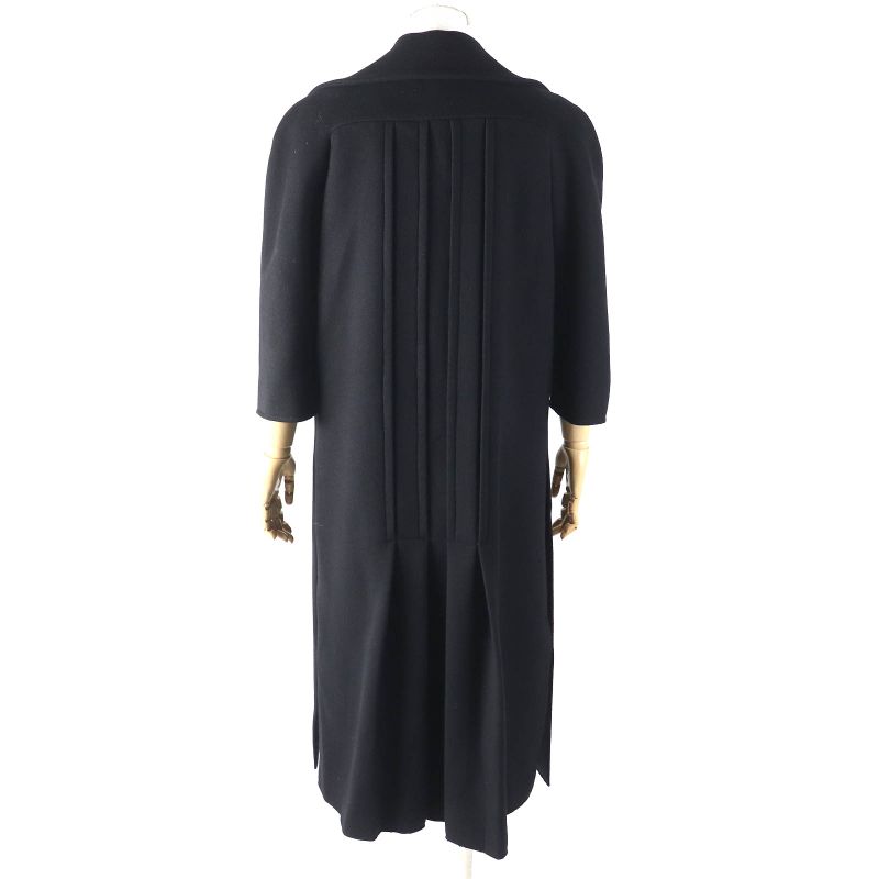 Gucci 22SS 669523 Wool Logo Gold Button Back Pleats Seventh Sleeve Double