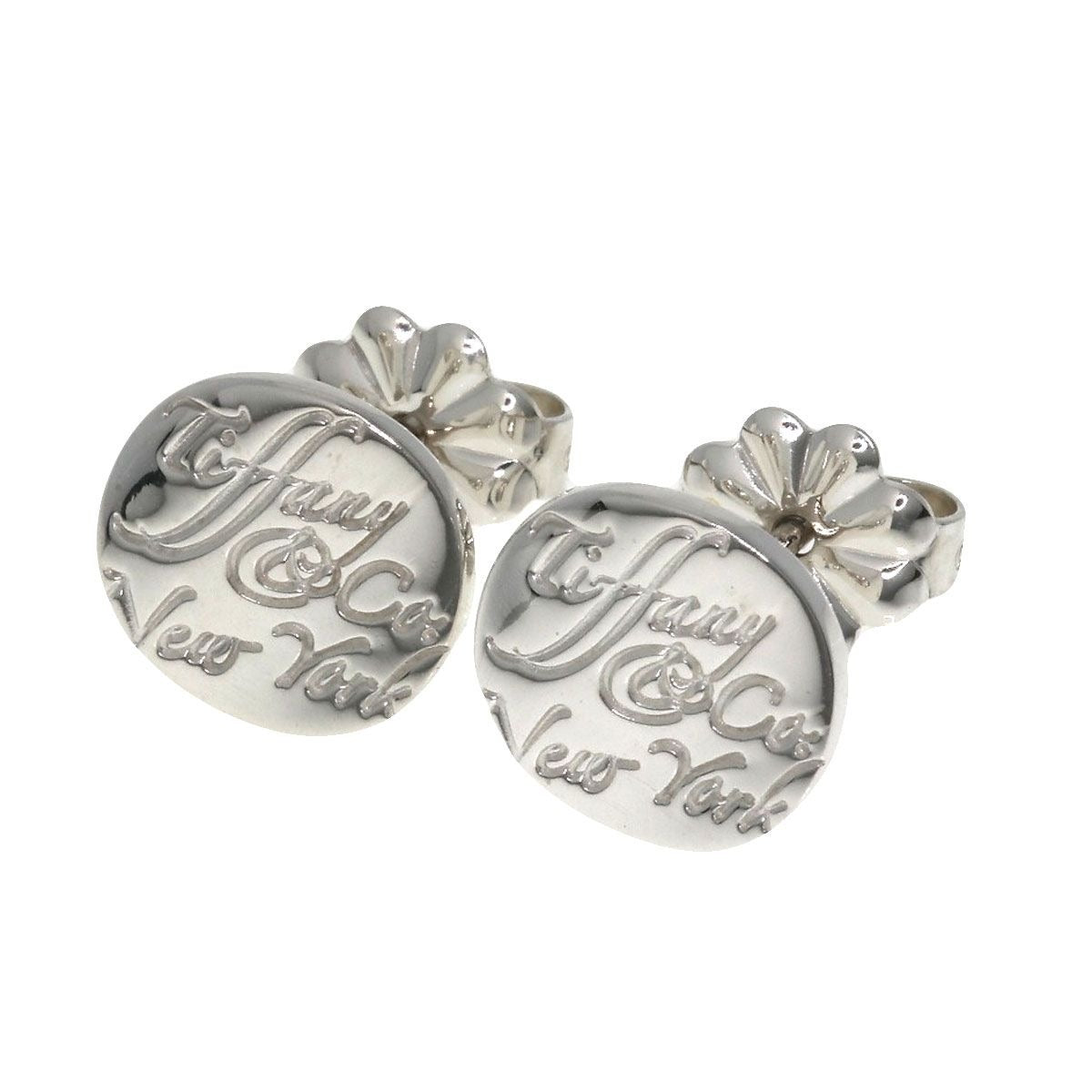 Tiffany & Co. Notes Round Earrings