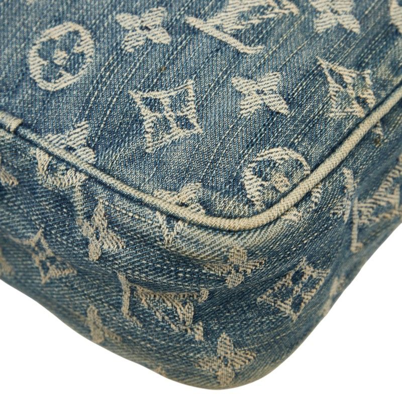 Louis Vuitton Monogram Denim Camera Bag Crossbody Shoulder Bag M95348 Blue