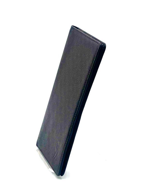 Louis Vuitton Billfold Taiga Porte Barrule Carte Cles Di Long Wallet Brown