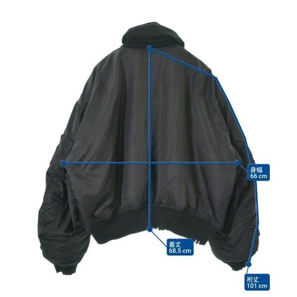 Balenciaga Military Jacket Black — view 6