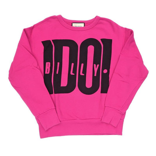 Gucci Sweatshirt Billy DOOL S Pink 100% Cotton Long Sleeve