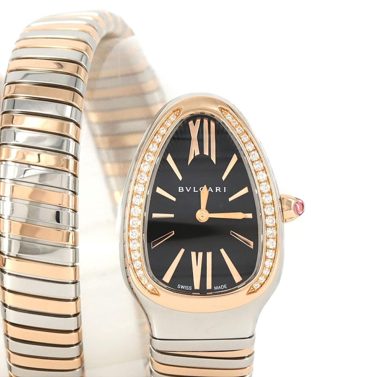 Bvlgari Serpenti Tubogas M PG D Ssxpg Quartz