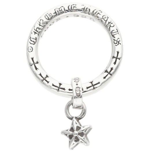 Chrome Hearts Ntfl Wstar Motif Silver Ring