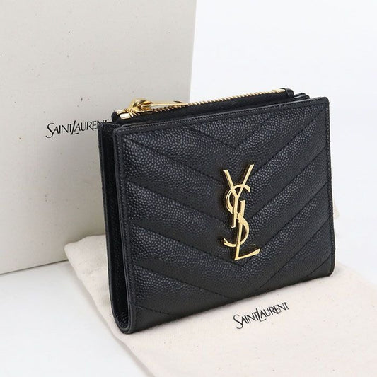 Saint Laurent Bifold Wallet Monogram Calf