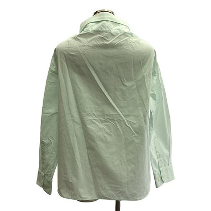 Balenciaga - Cotton Oversized Shirt - 34 - Turquoise Green - Mens